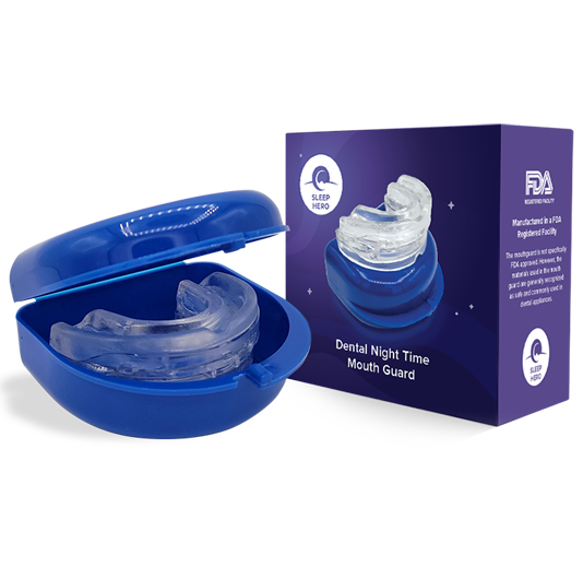 DreanHero MouthGuard Product on transparent background